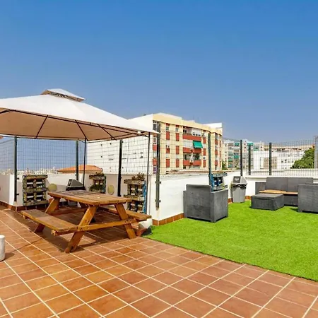 Holidays2Malaga Cruz Verde Rooftop Terrace Exterior photo